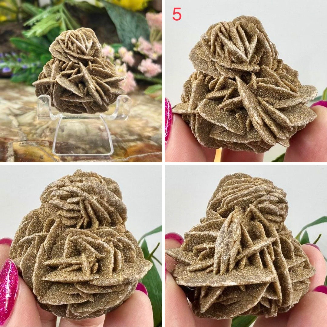 Desert Rose Calcite Specimens Natural Crystal