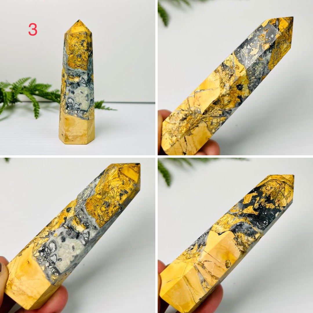 Maligano Jasper Points Crystal Generators Australian Seller