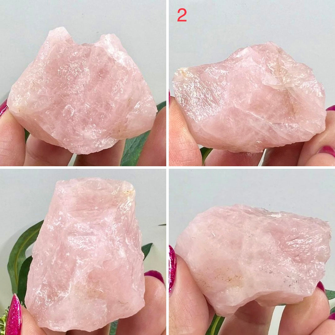 Rose Quartz Specimen Raw Crystal Australian Seller