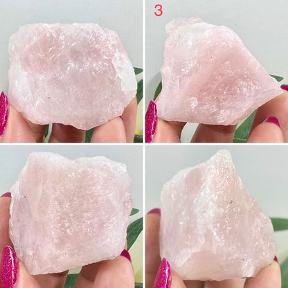 Rose Quartz Specimen Raw Crystal Australian Seller