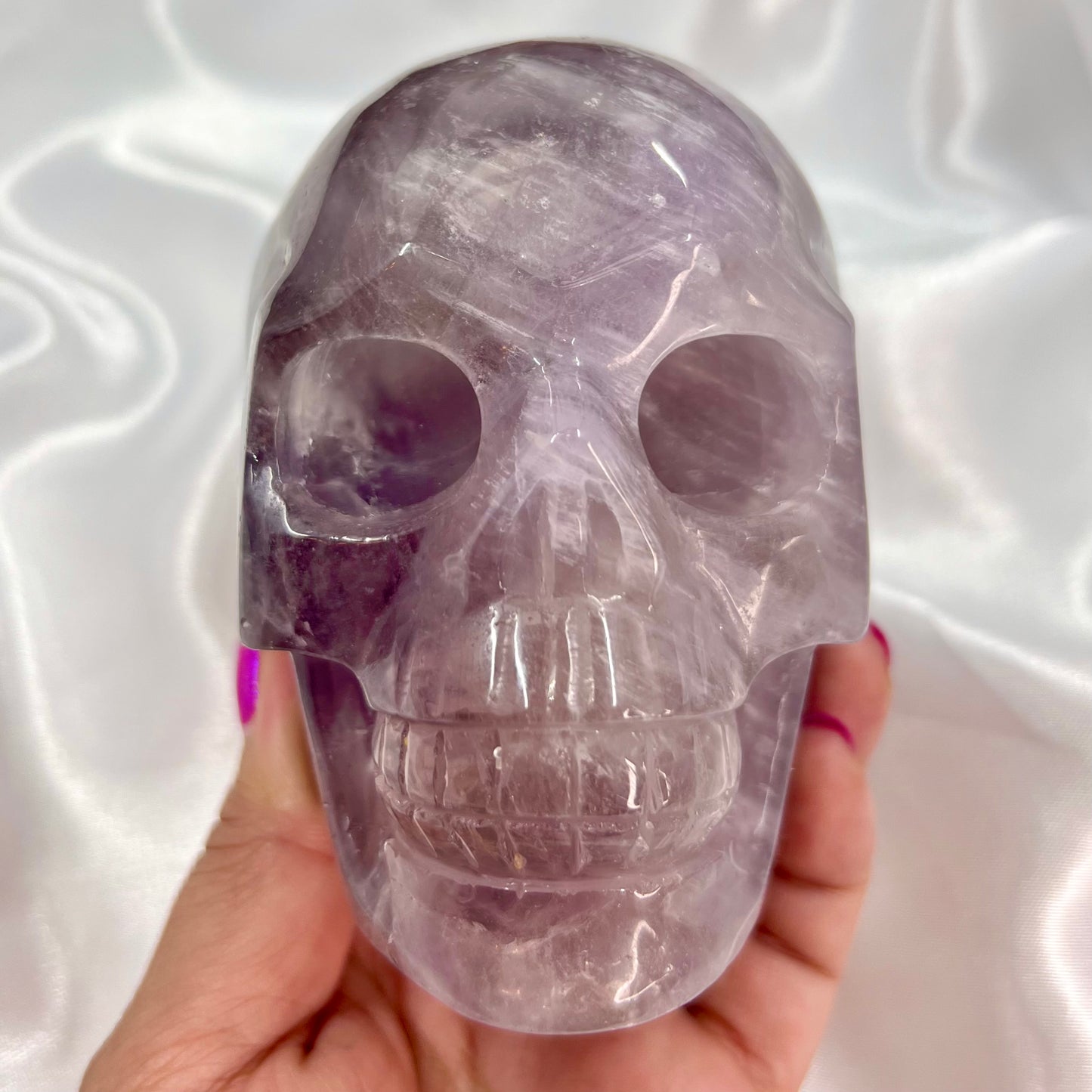 Large Amethyst Skull Crystal Skull Carving