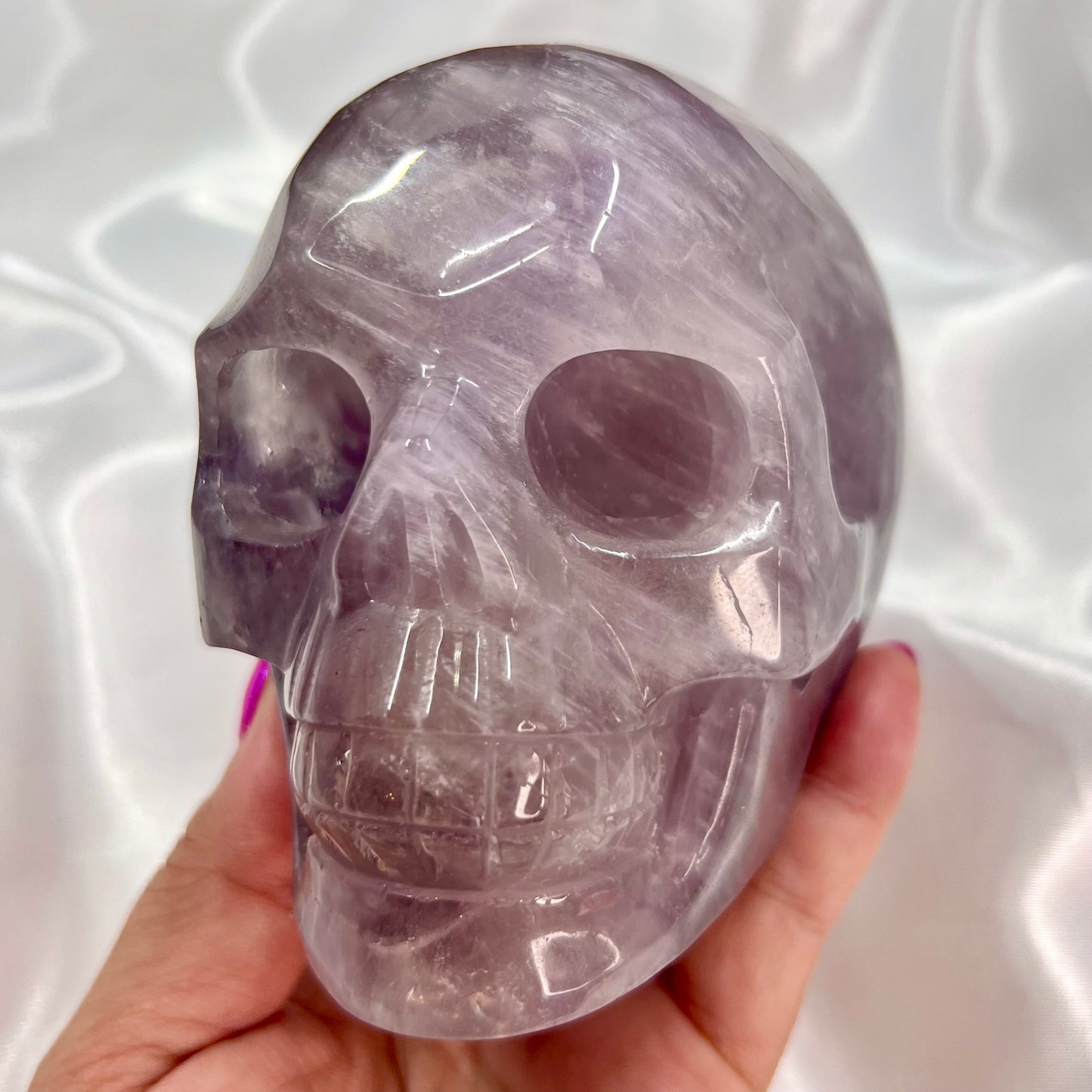 Large Amethyst Skull Crystal Skull Carving