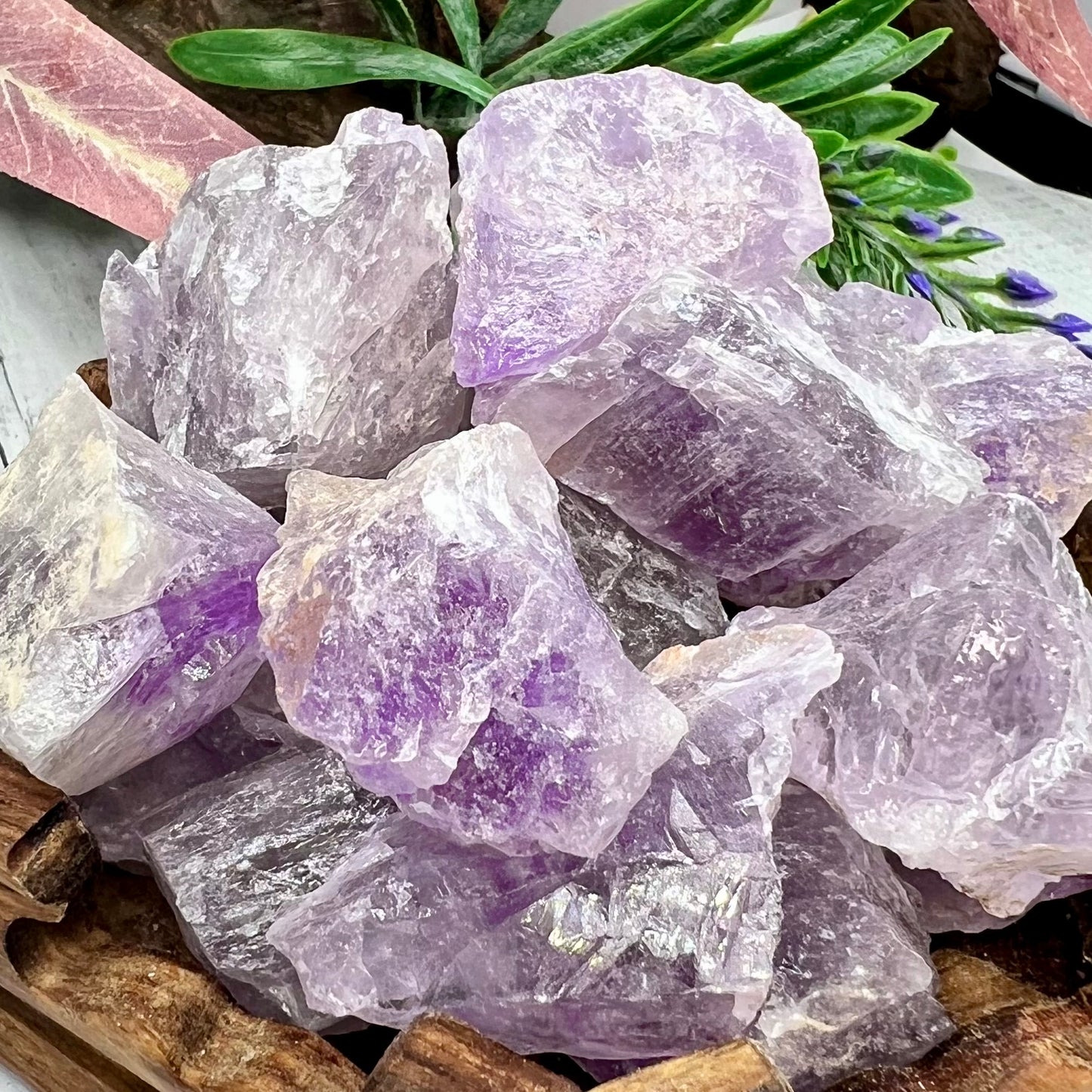 Amethyst Raw Specimens Natural Crystal 500g Australian Seller