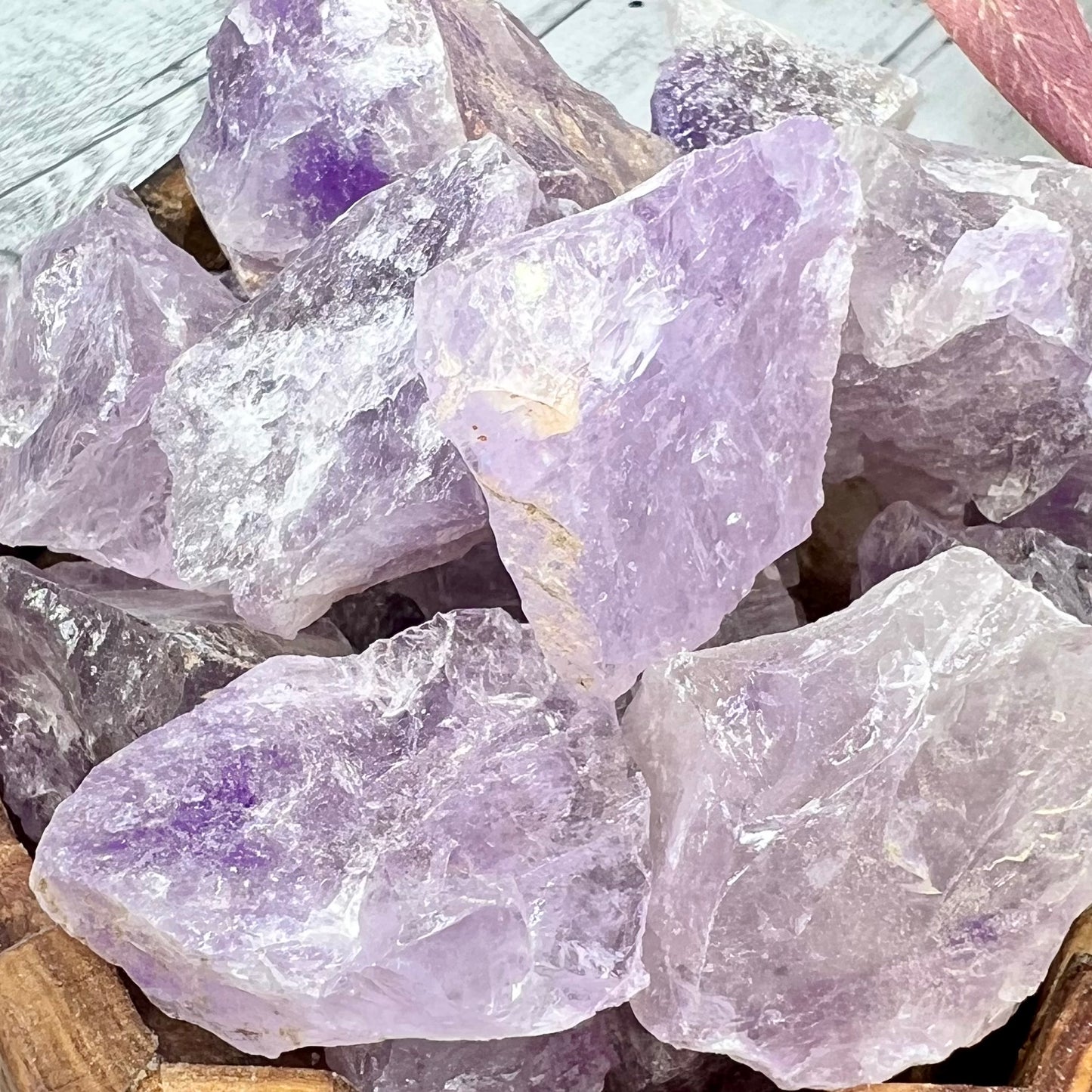 Amethyst Raw Specimens Natural Crystal 500g Australian Seller