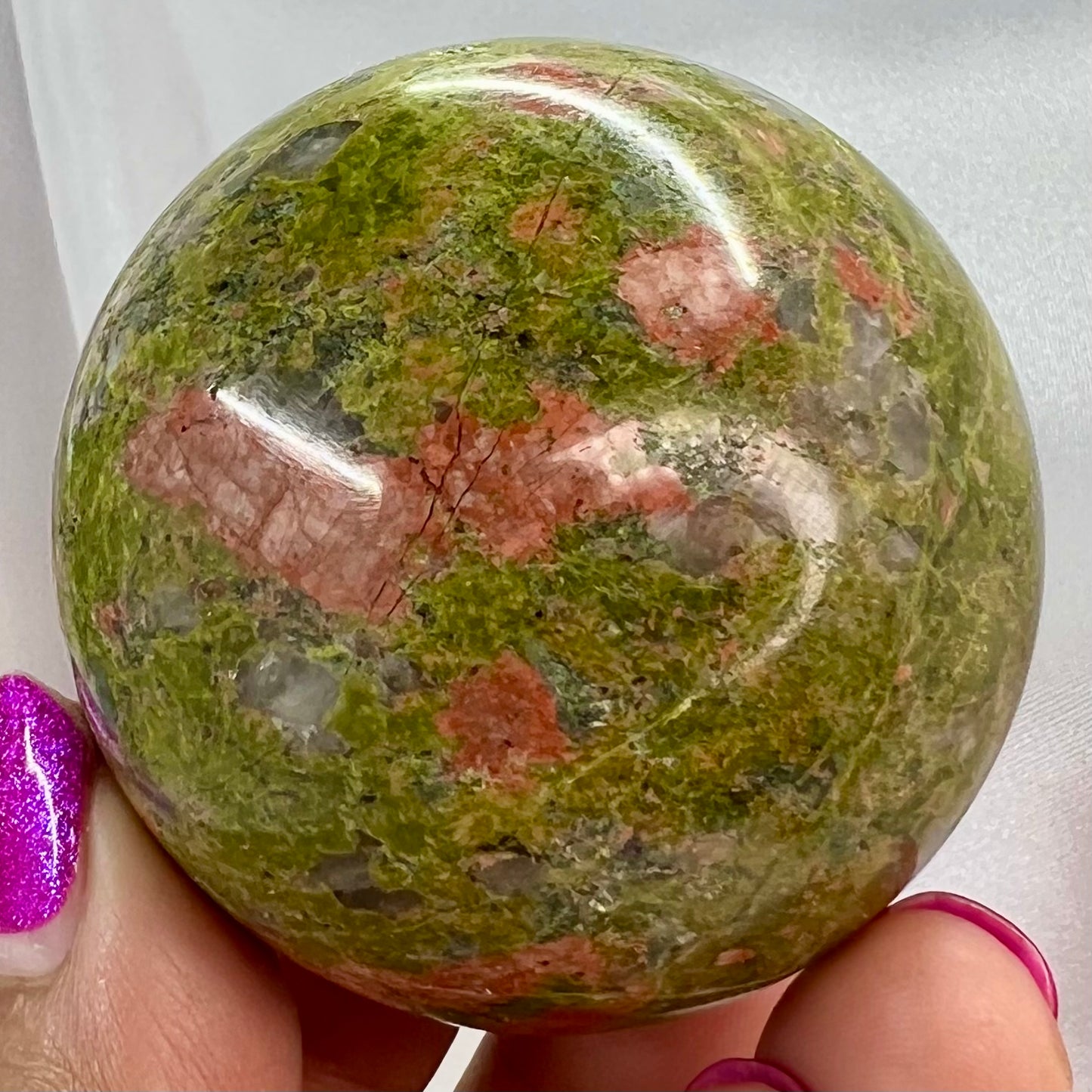 Unakite Jasper Sphere Crystal Sphere Australian Seller