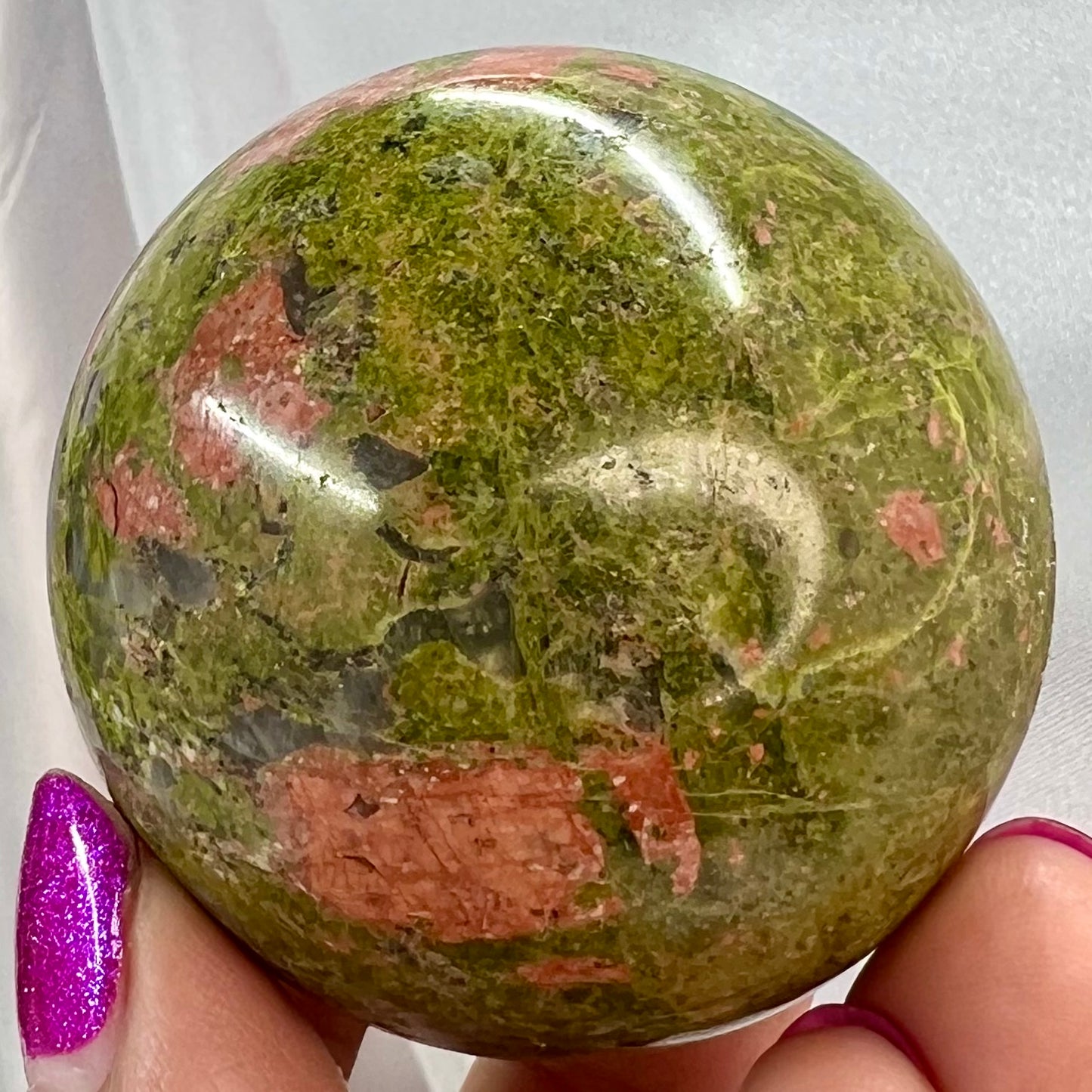 Unakite Jasper Sphere Crystal Sphere Australian Seller