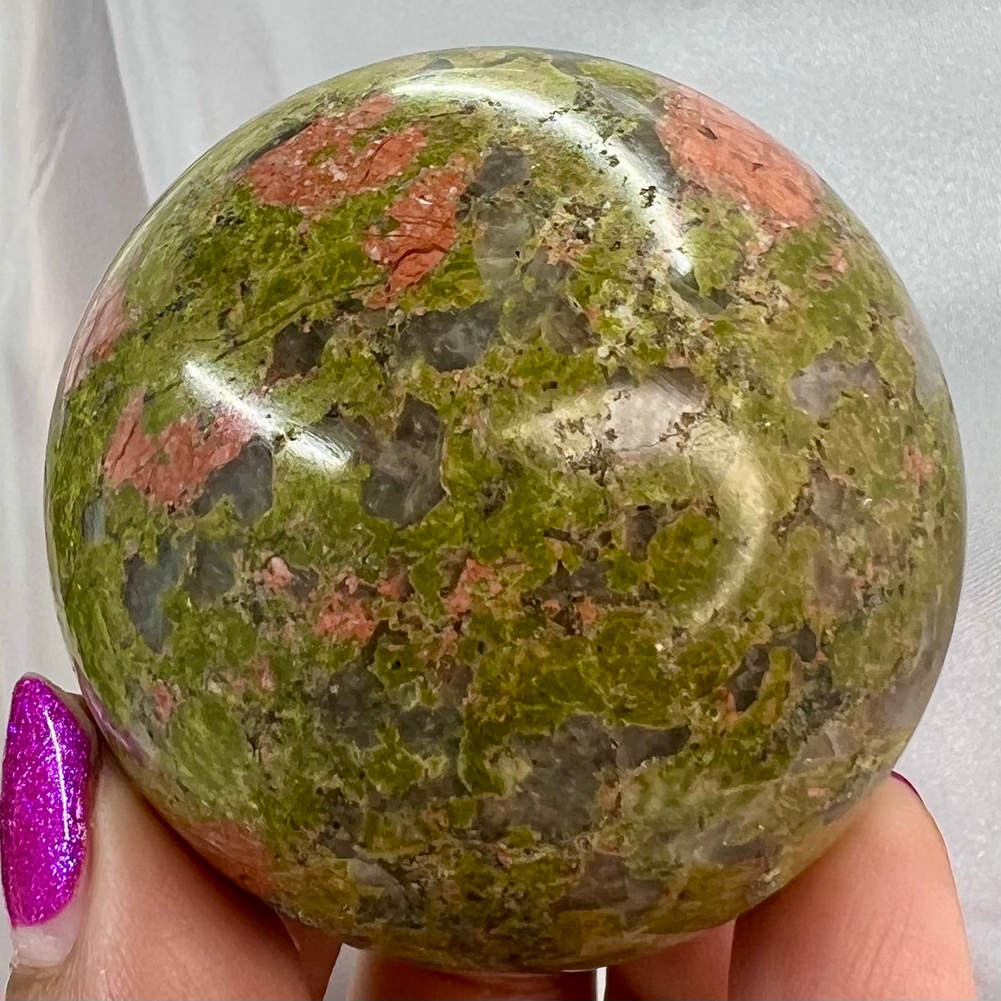 Unakite Jasper Sphere Crystal Sphere Australian Seller