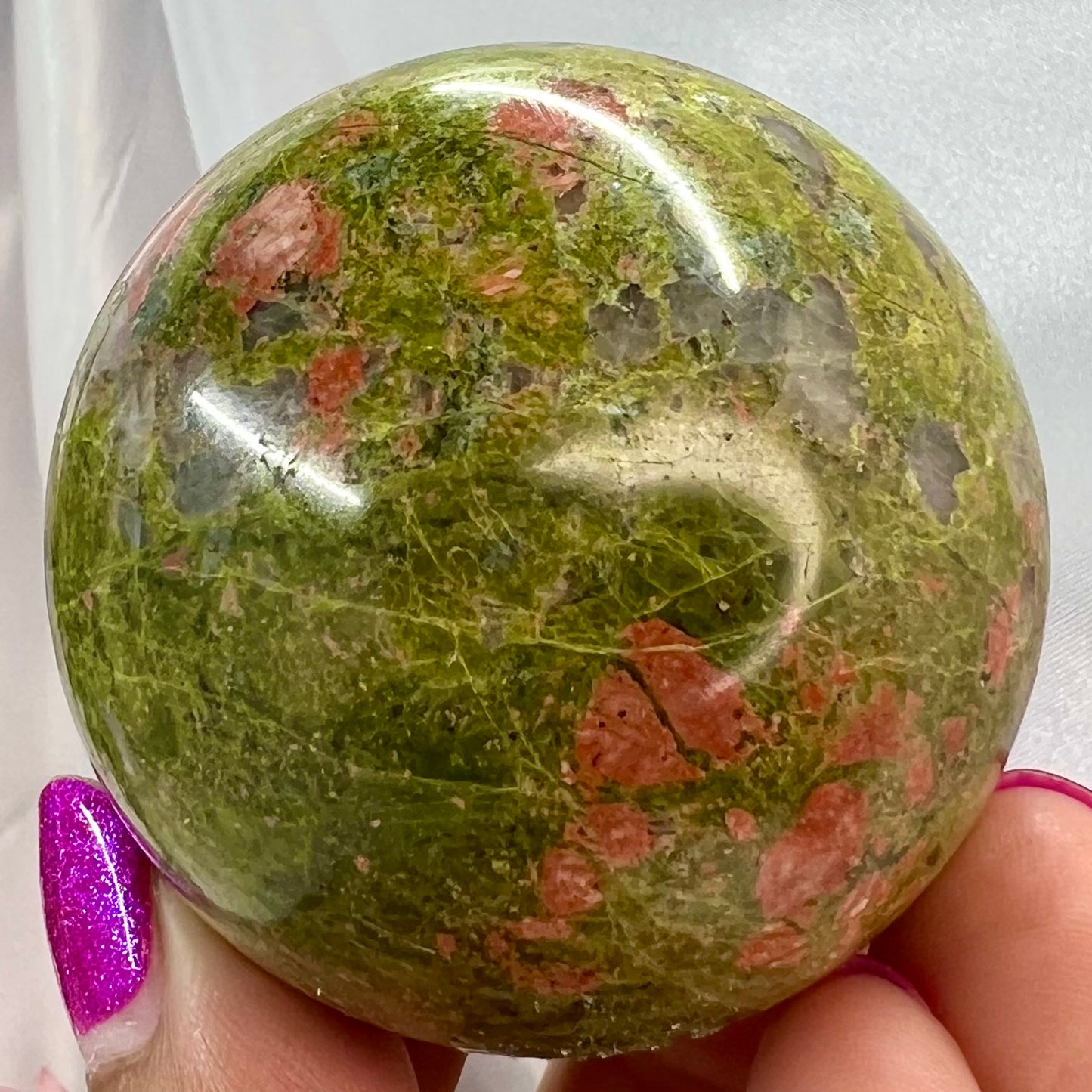 Unakite Jasper Sphere Crystal Sphere Australian Seller