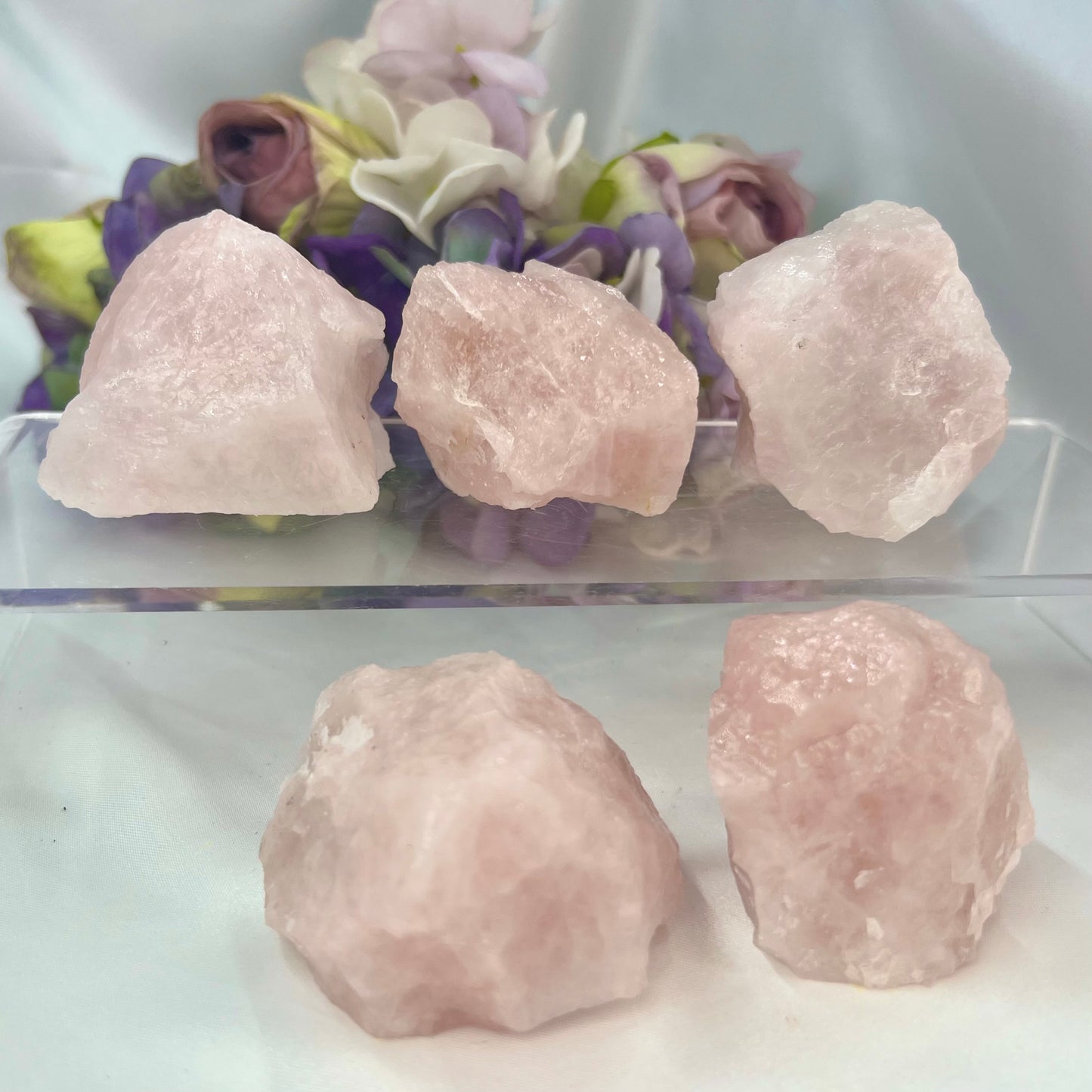 Rose Quartz Specimen Raw Crystal Australian Seller