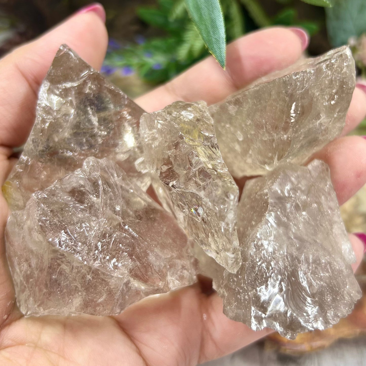 Smoky Quartz Raw Specimens Natural Crystal 250g Australian Seller