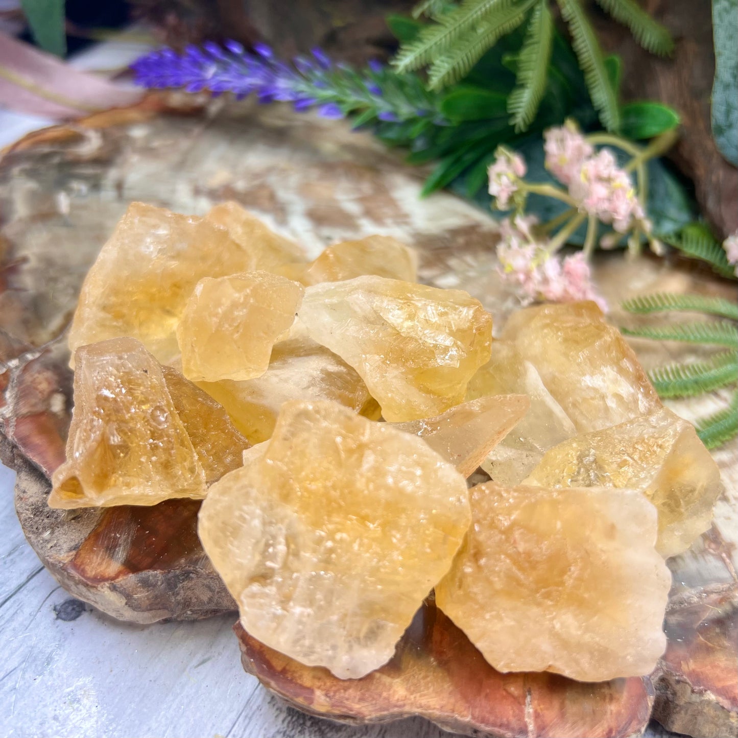 Citrine Raw Specimens Natural Crystal 250g