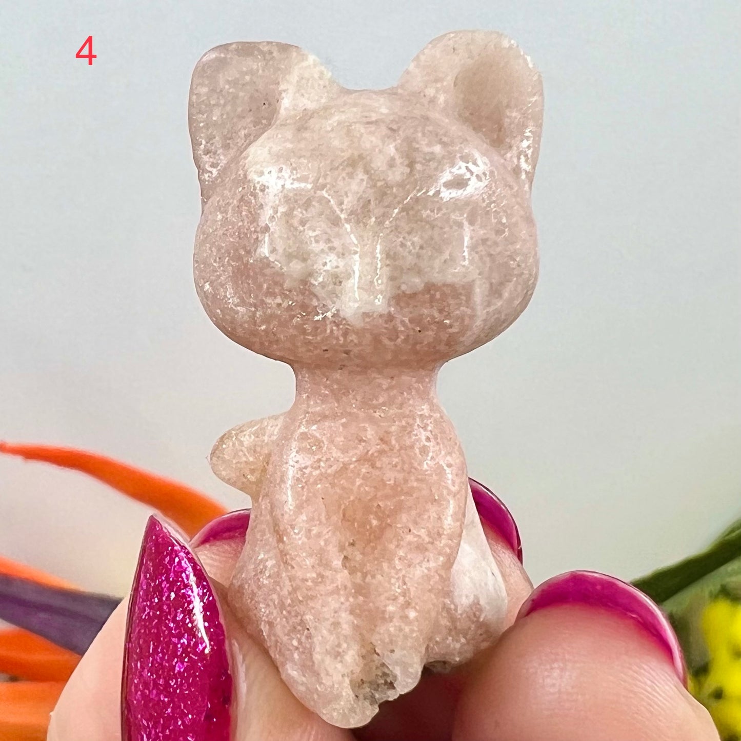 Cats Crystal Kitty Carvings Various Stone Types