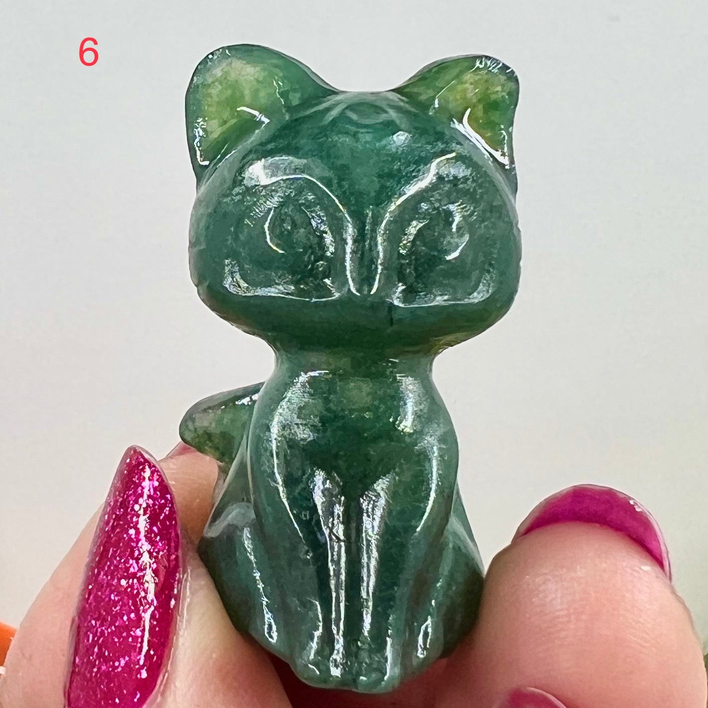 Cats Crystal Kitty Carvings Various Stone Types