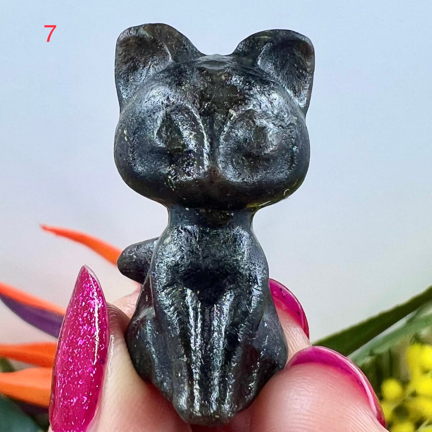 Cats Crystal Kitty Carvings Various Stone Types