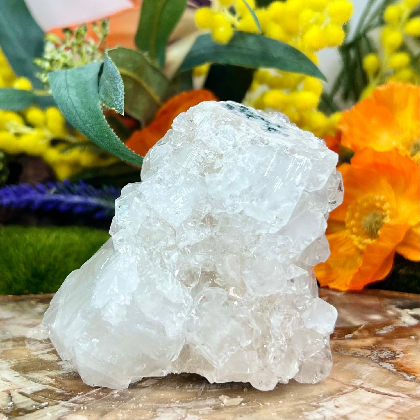 Apophyllite Cluster Natural Crystal Australian Seller