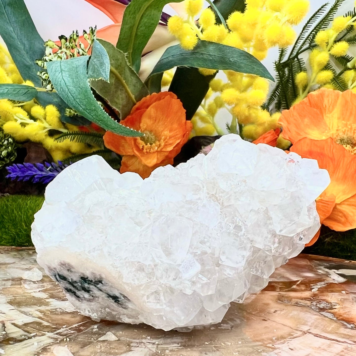 Apophyllite Cluster Natural Crystal Australian Seller