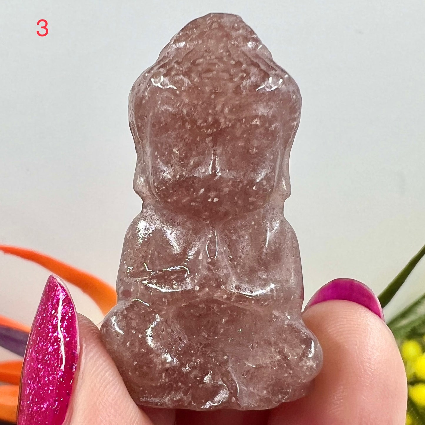 Various Crystal Buddha Crystal Carvings